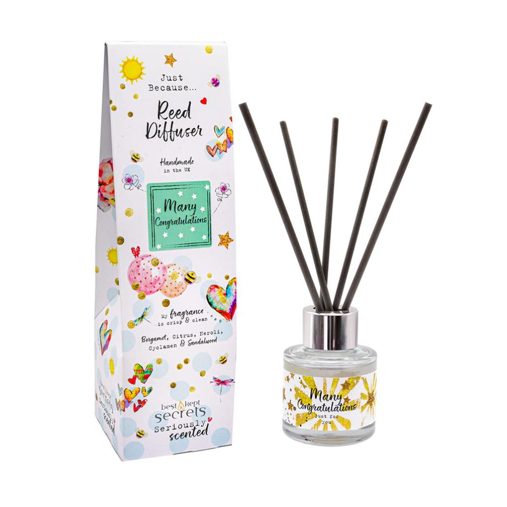 Best Kept Secrets Many Congratulations Sparkly Reed Diffuser - 50ml £8.99